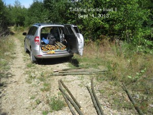 Talking Sticks in the Truck